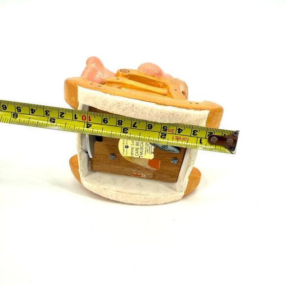 Vintage 1983 Care Bear Ceramic Musical Figurine Cheer Bear Brahms Lullaby Works! - Picture 11 of 11